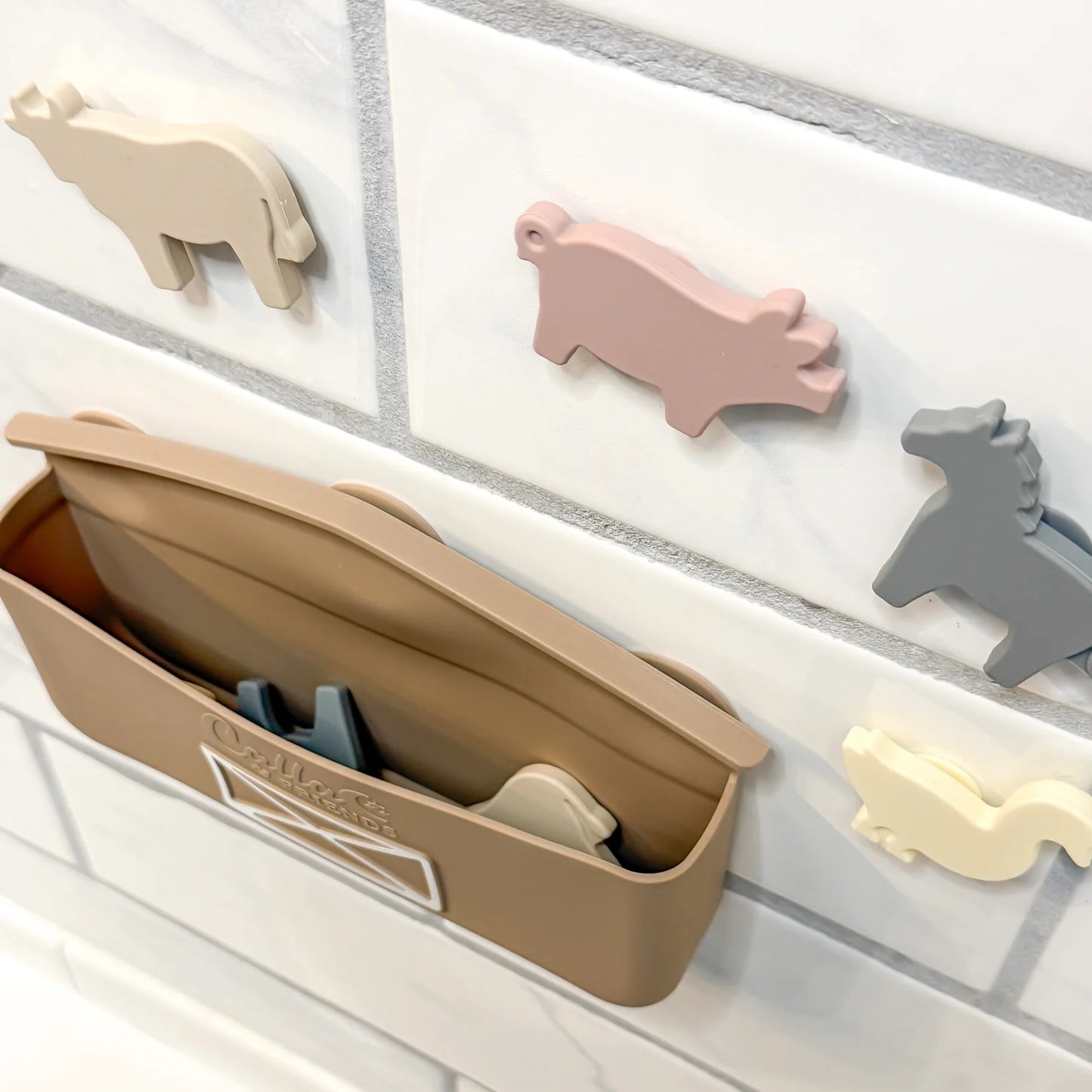 Farm Suction Play Set by Calla & Friends