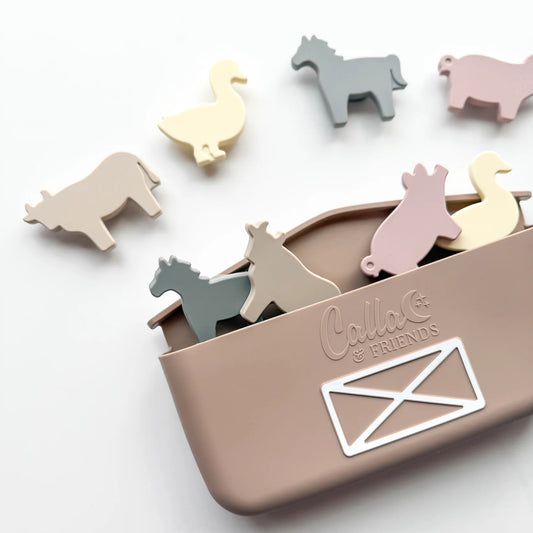 Farm Suction Play Set by Calla & Friends