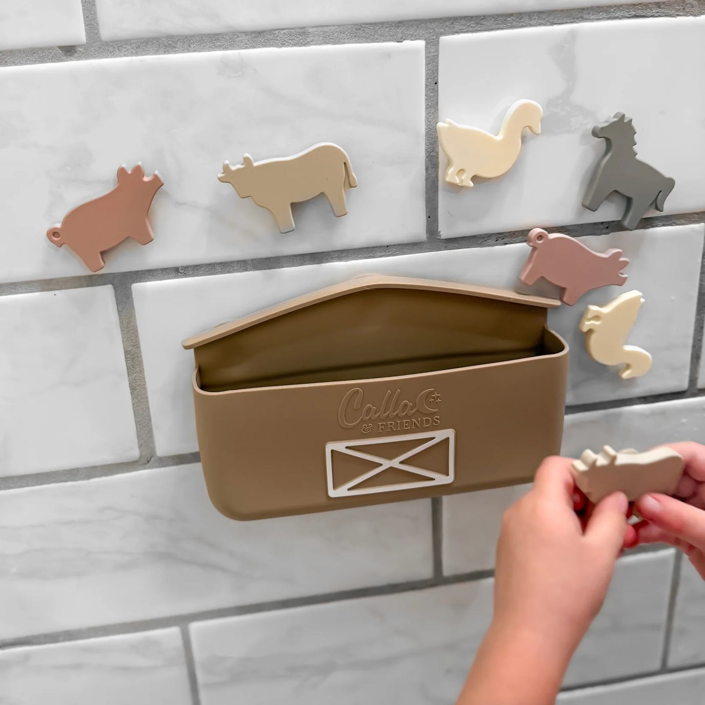 Farm Suction Play Set by Calla & Friends