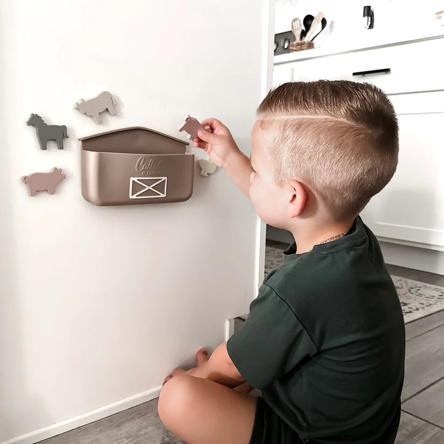 Farm Suction Play Set by Calla & Friends