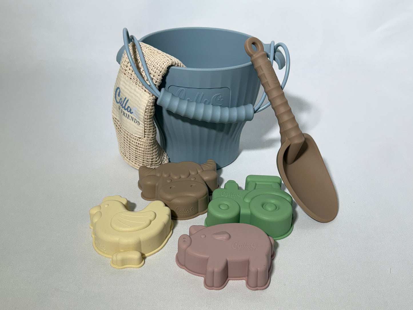 Silicone Beach Toy Set - Calla & Friends