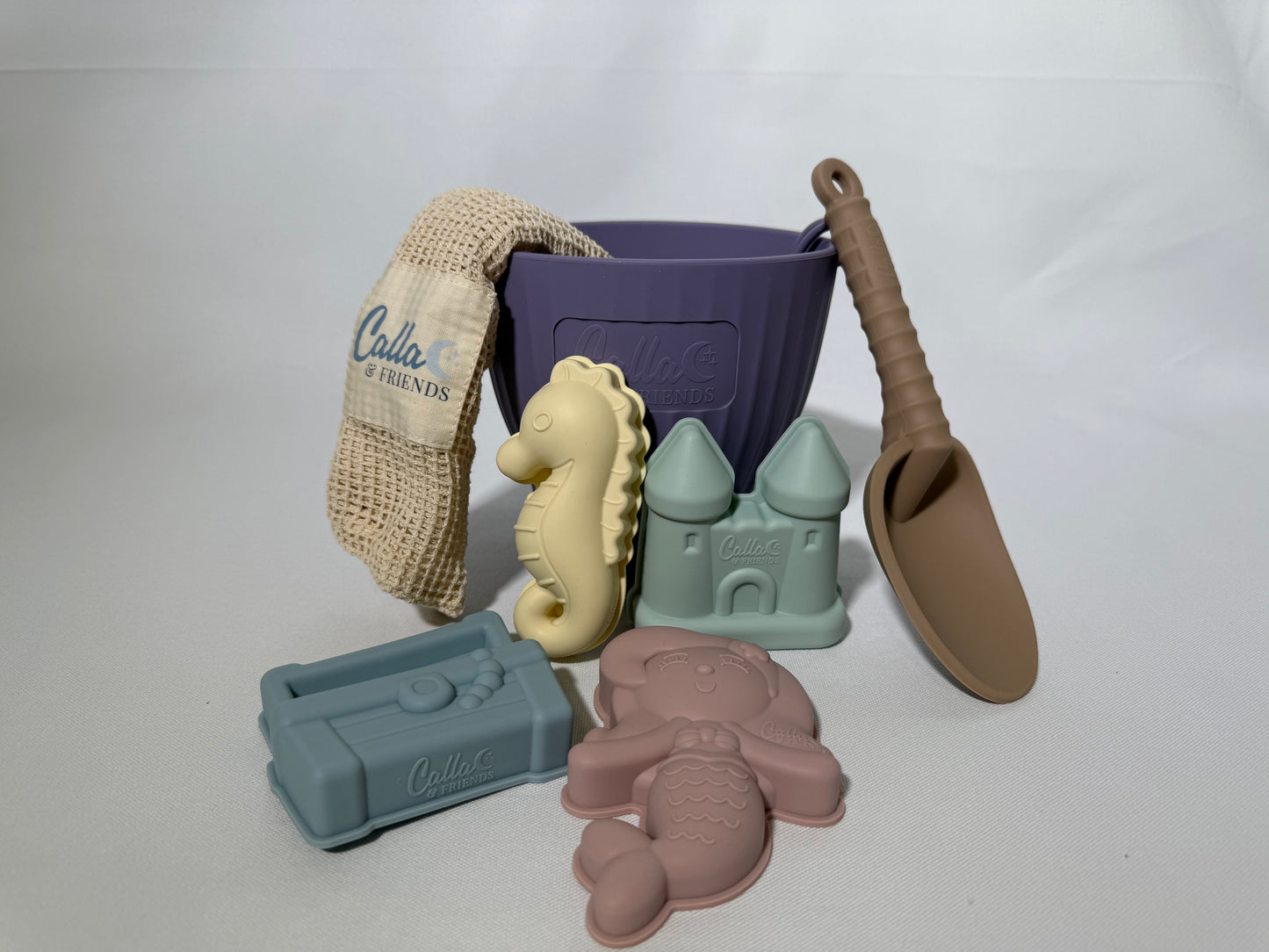 Silicone Beach Toy Set - Calla & Friends