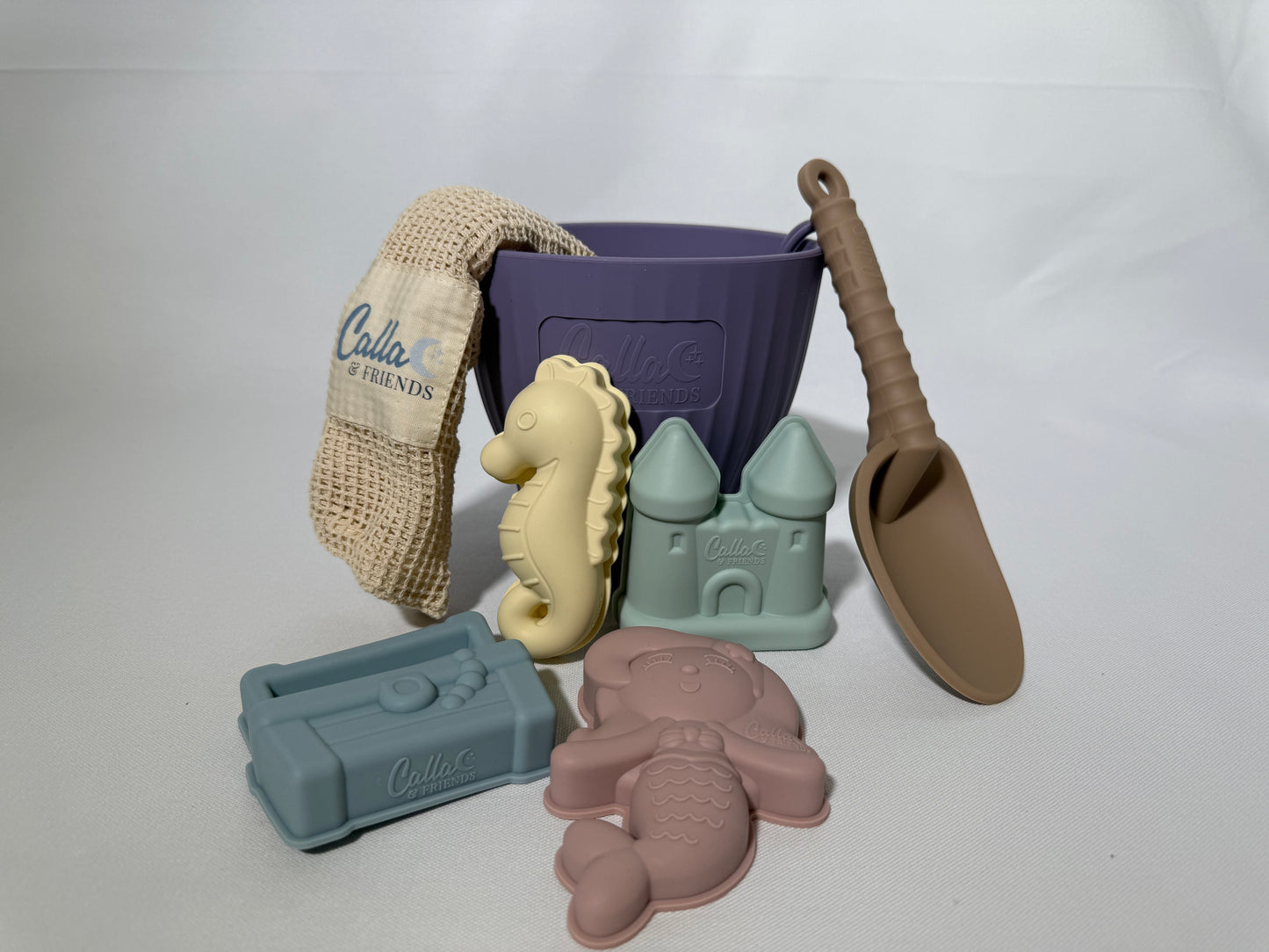 Silicone Beach Toy Set - Calla & Friends