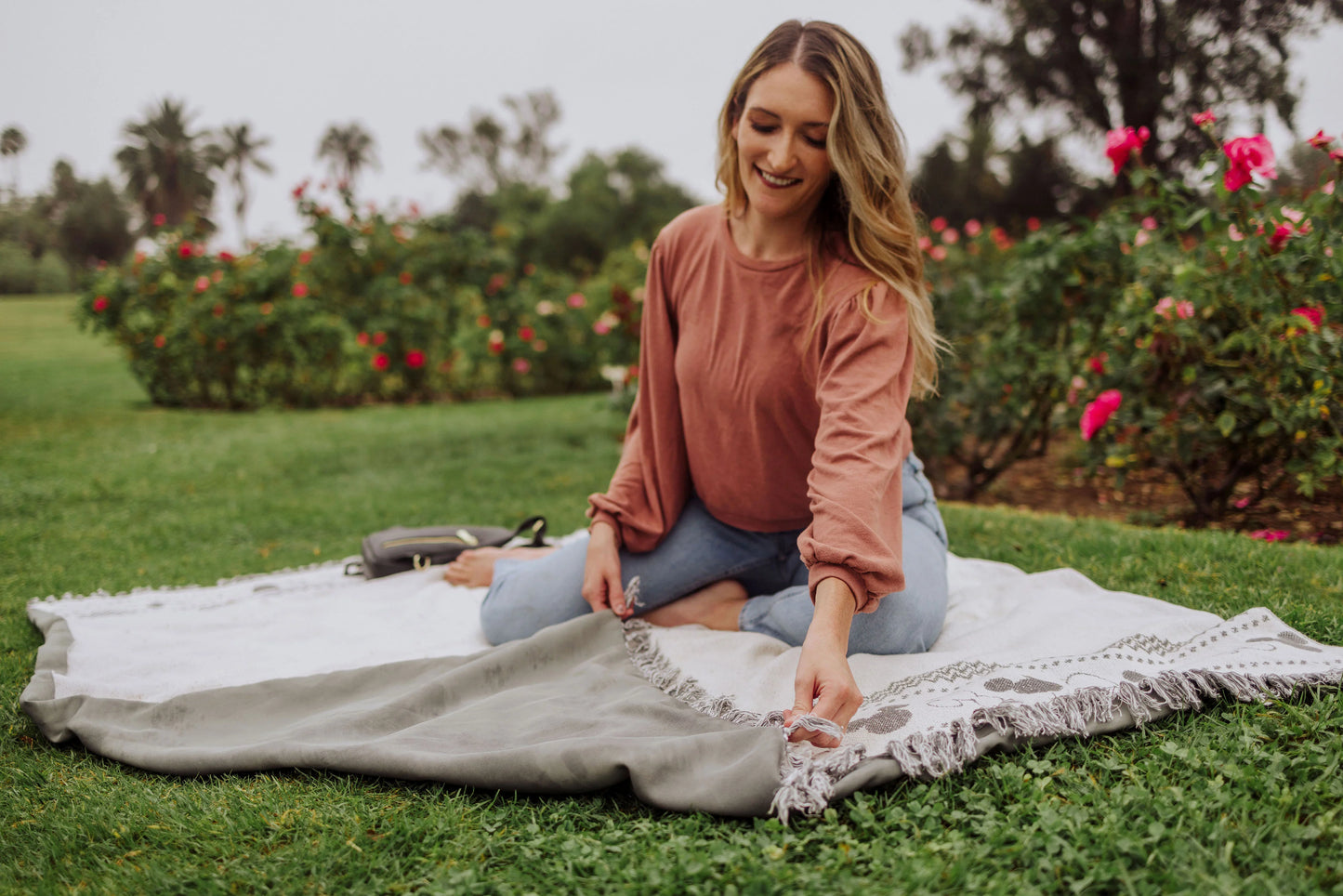 Mickey Mouse - Farmhouse Picnic Blanket
