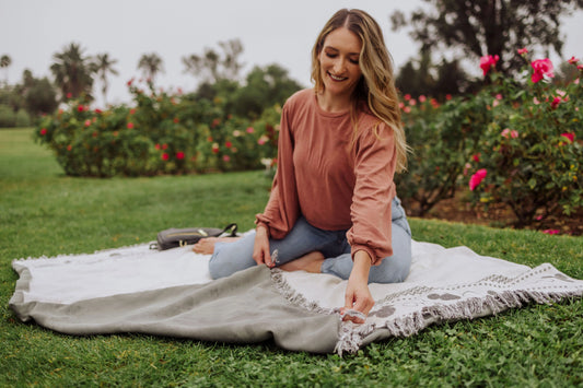 Mickey Mouse - Farmhouse Picnic Blanket